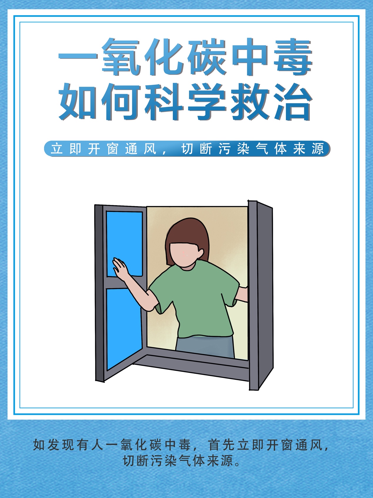 【海報】一氧化碳中毒，如何科學(xué)救治？